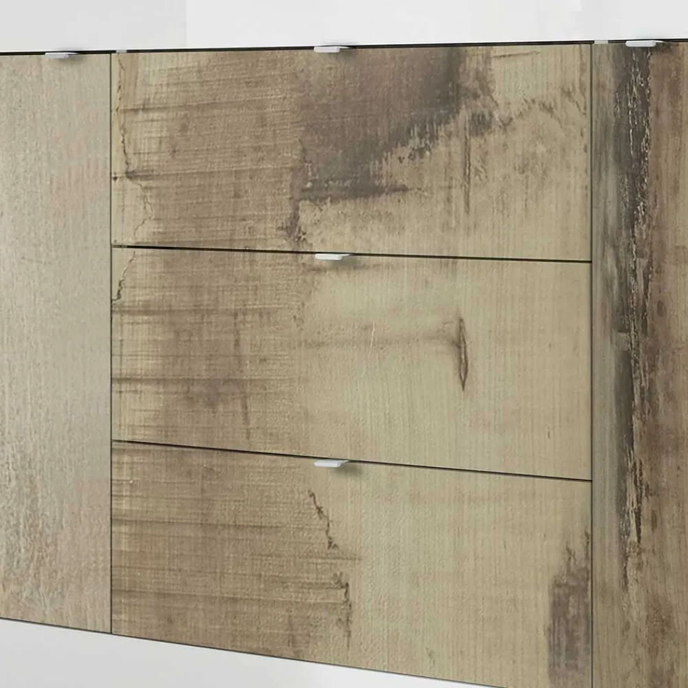 Wohnen Wohnzimmerschränke|Wohnwände*Wohnzimmer Highboard & Sideboard - Olvenion (zweiteilig)