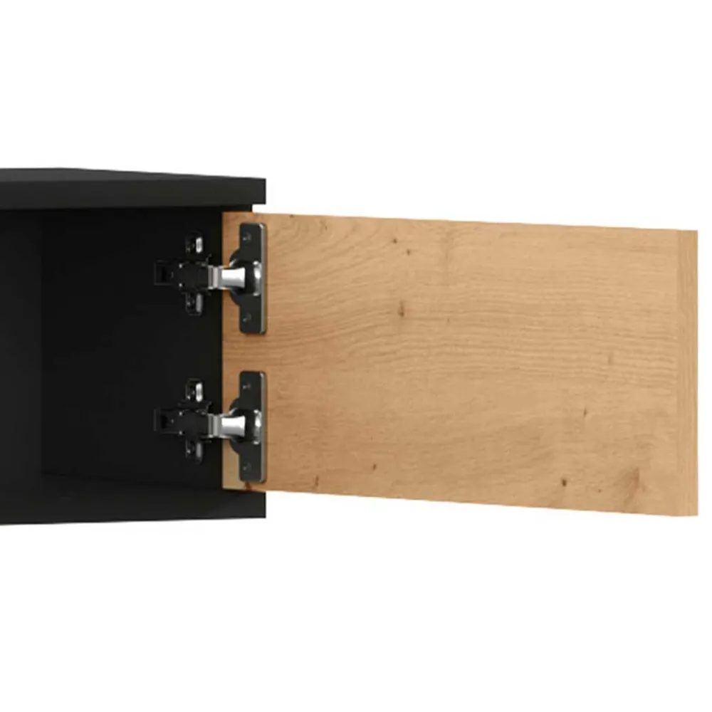 Wohnen Esszimmerschränke*Wohnzimmer Hängeschrank mit zwei Türen & Fach - Cavan