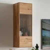 Wohnen Vitrinen|Wohnzimmer-Vitrinen*Wohnzimmer Hängeschrank mit Glas - Sinta
