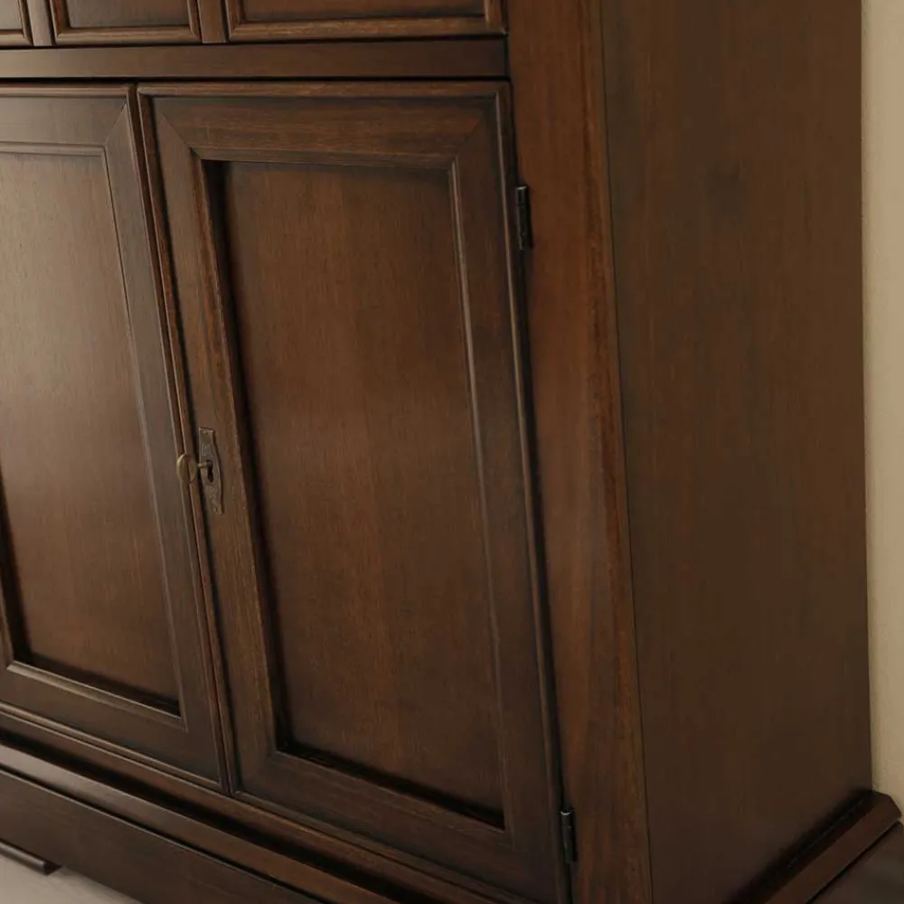 Wohnen Wohnzimmer Kommode in Walnussfarben Antik - Istefanio