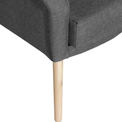 Wohnen Wohnzimmer Polstersessel in Dunkelgrau - Rubin