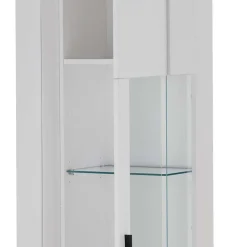 Wohnen Wohnzimmerschränke*Wohnzimmer Schrank & Regal Set in Weiß - Tirol (vierteilig)