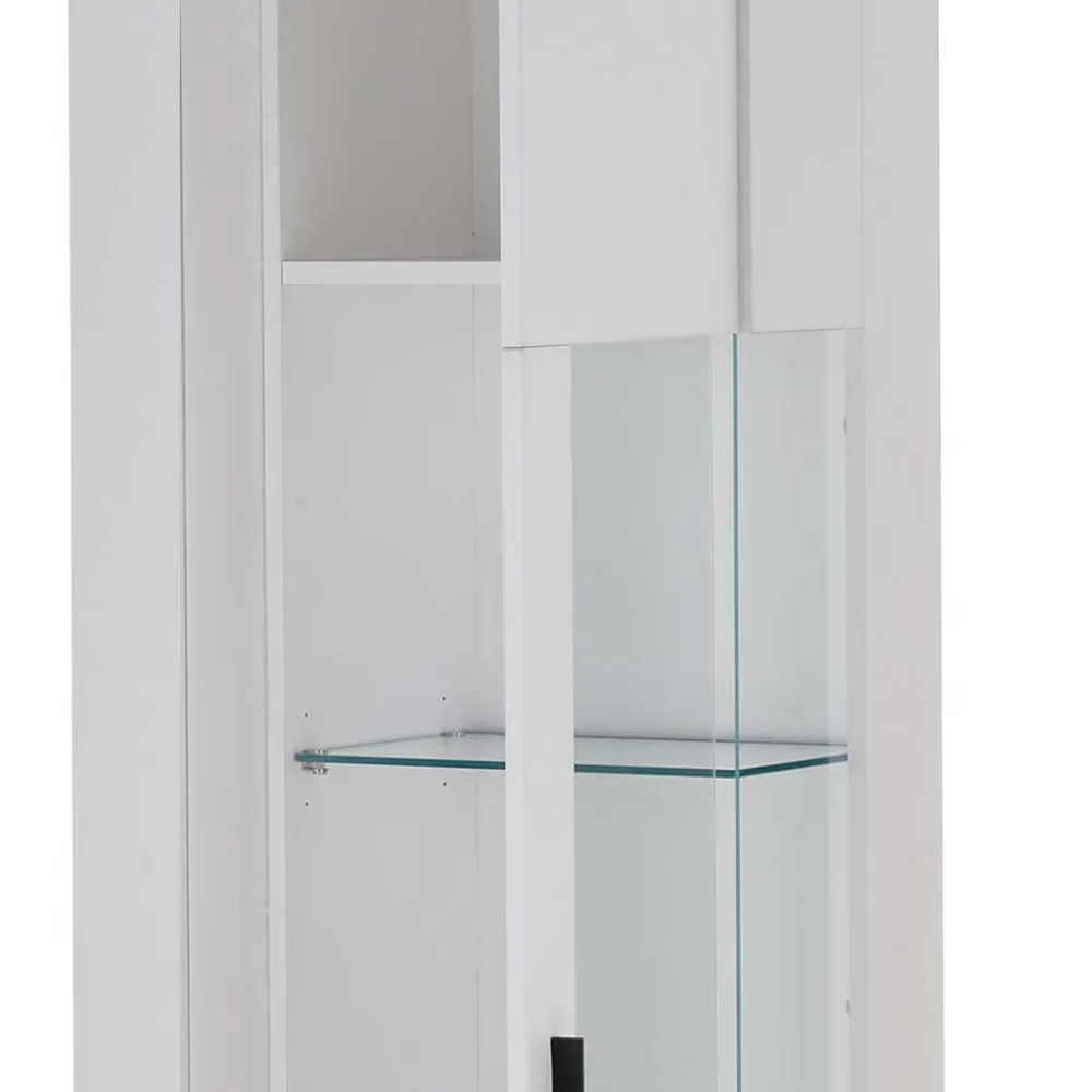 Wohnen Wohnzimmerschränke*Wohnzimmer Schrank & Regal Set in Weiß - Tirol (vierteilig)