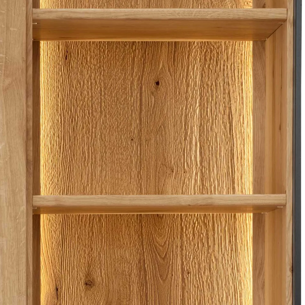 Wohnen Vitrinen|Wohnzimmer-Vitrinen*Wohnzimmer Schrank mit Beleuchtung LED - Viligrana