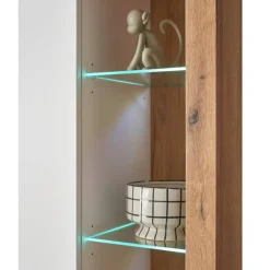 Wohnen Vitrinen|Wohnzimmer-Vitrinen*Wohnzimmer Schrank mit fünf offenen Fächern - Adejano