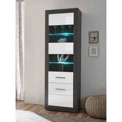 Wohnen Wohnzimmerschränke|Wohnwände*Wohnzimmer Schrank Set modern - Istensa I (zweiteilig)