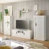 Wohnen Skandinavische Möbel|Wohnzimmerschränke*Wohnzimmer Schränke & Regal Set - Liancos (dreiteilig)