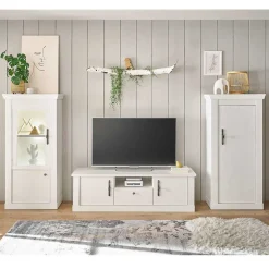 Wohnen Skandinavische Möbel|Wohnzimmerschränke*Wohnzimmer Schränke & Regal Set - Liancos (dreiteilig)