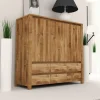 Wohnen Sideboards|Kommoden*Wohnzimmer Sideboard Nadalia aus Wildeiche Massivholz