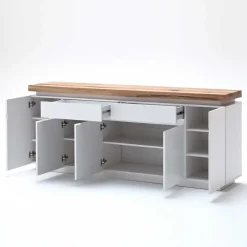 Wohnen Wohnzimmer Sideboard Zelda mit LED Beleuchtung