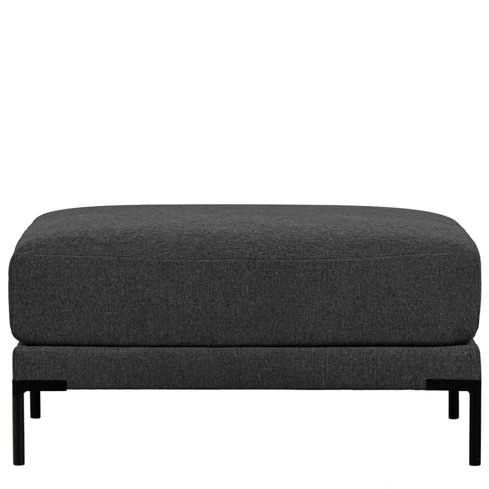 Wohnen Wohnzimmer Sitzhocker in Dunkelgrau - Marietta