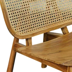 Wohnen Wohnzimmer Stuhl aus Teak Massivholz - Vivienno