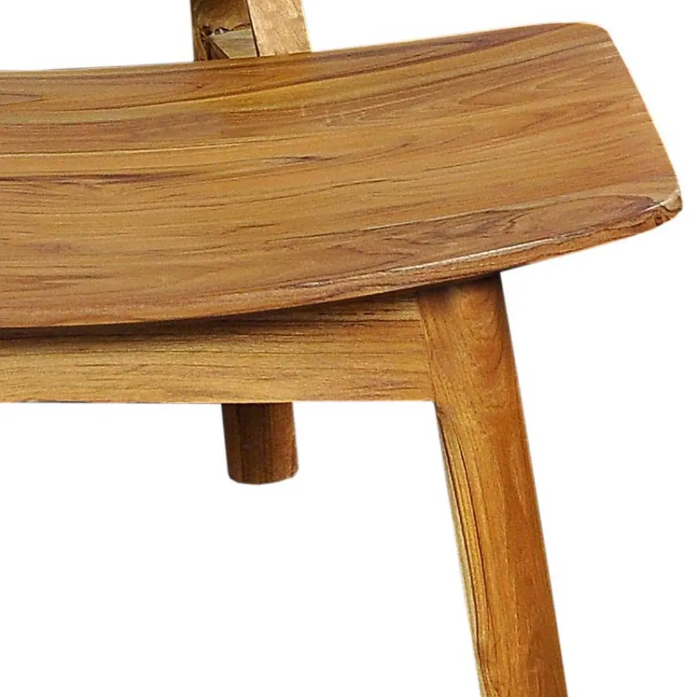 Wohnen Wohnzimmer Stuhl aus Teak Massivholz - Vivienno
