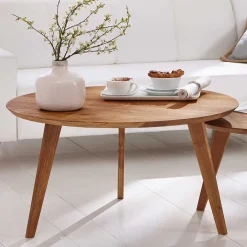 Wohnen Wohnzimmer Tisch rund - Baluna