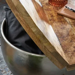 Wohnen Wohnzimmer Truhentisch im Industrial Design - Annimo