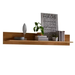 Wohnen Esszimmerregale|Regale*Wohnzimmer Wandboard aus Wildeiche Massivholz - Millena