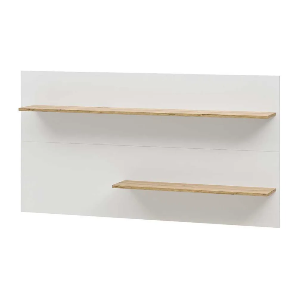 Wohnen Wohnzimmerschränke|Wohnwände*Wohnzimmer Wandregal & TV Board - Nonessia (zweiteilig)