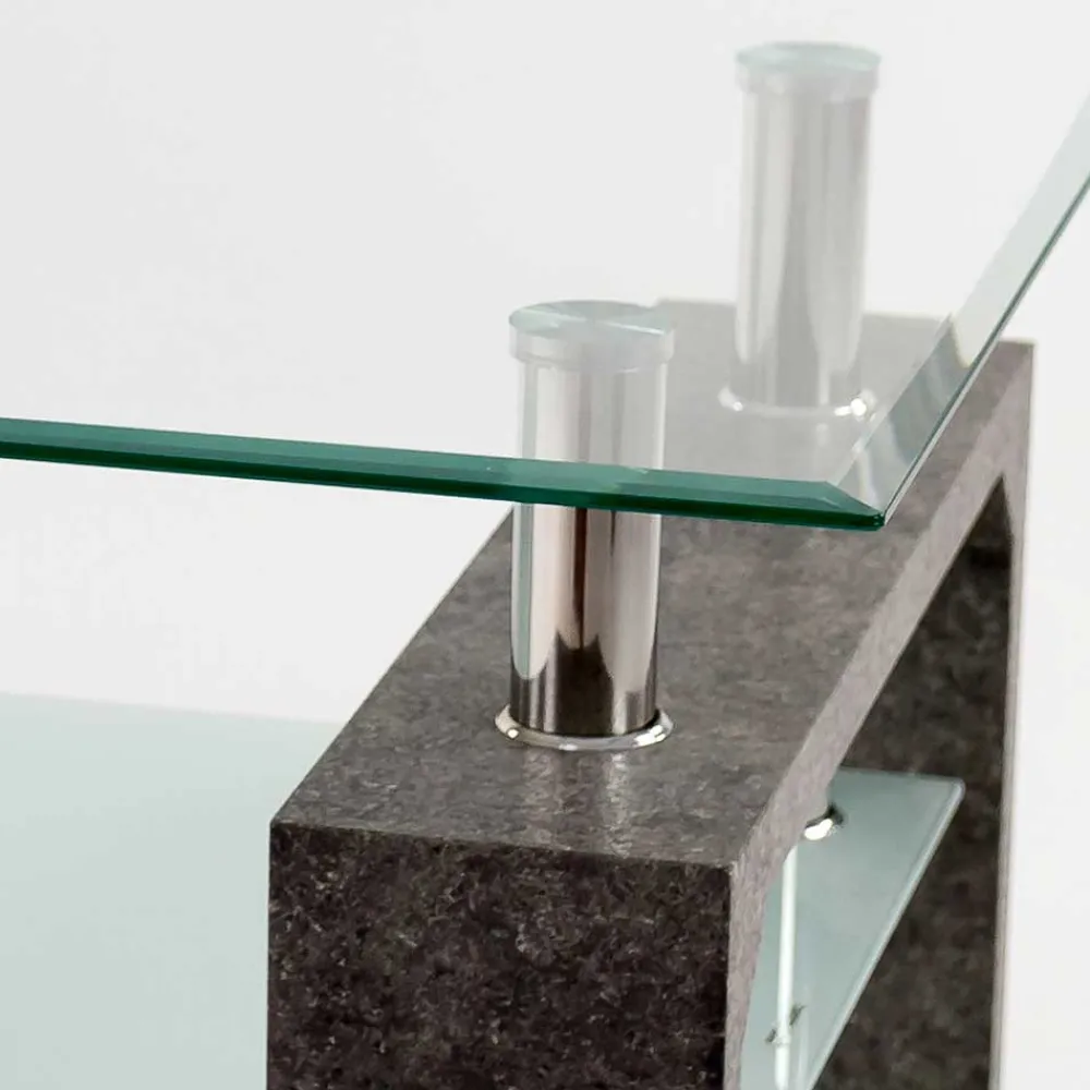 Wohnen Wohnzimmer-Glastisch in modernem Design - Arthus