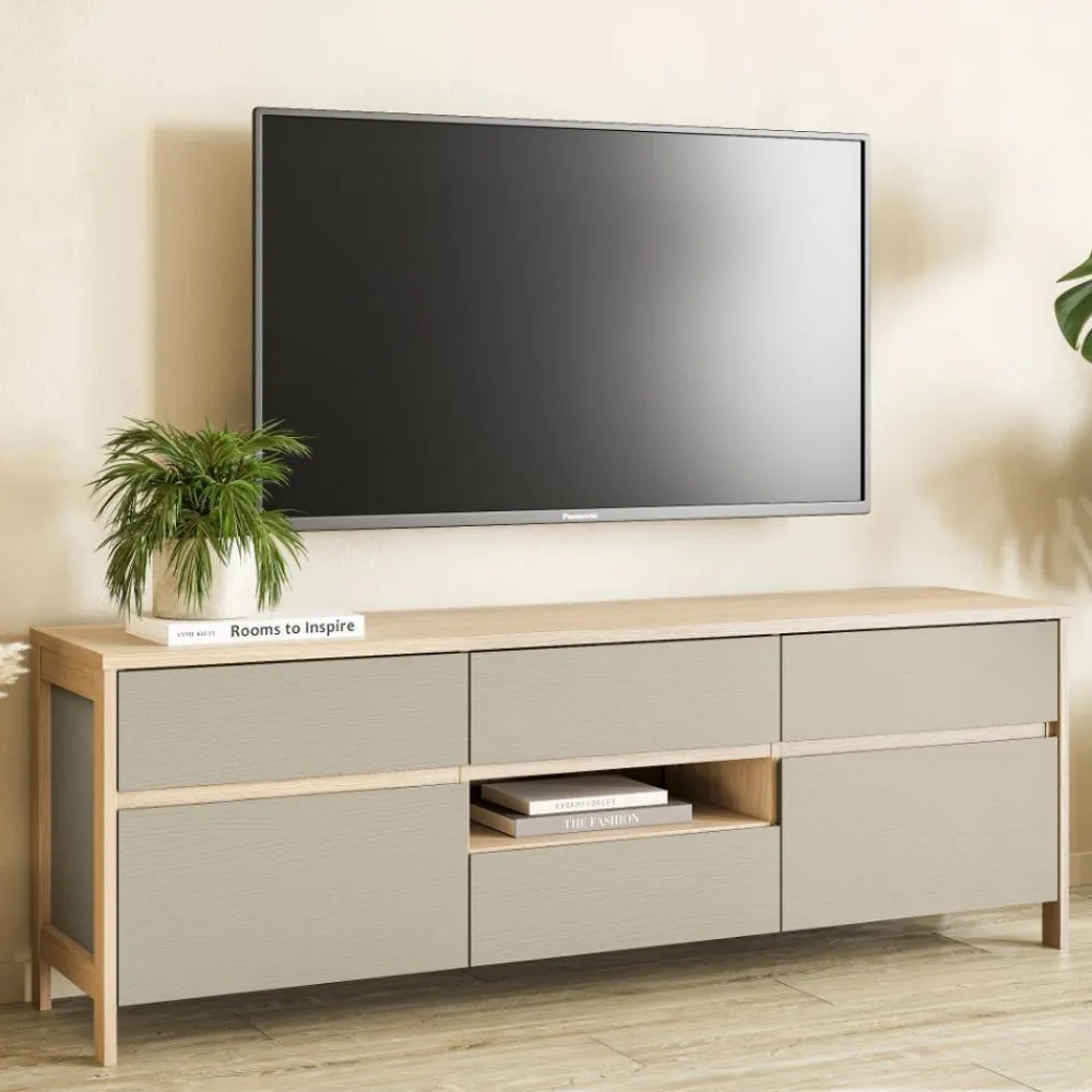 Wohnen Wohnzimmermöbel Kombi - Scandi Chic - Promo (vierteilig)