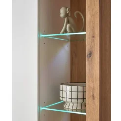 Wohnen Vitrinen|Wohnzimmer-Vitrinen*Wohnzimmerschrank Duo modern - Adejano (zweiteilig)