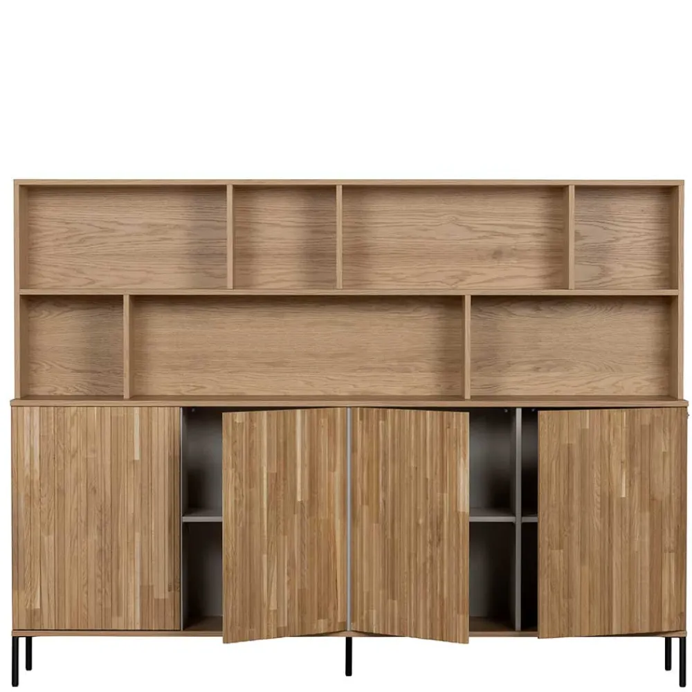 Wohnen Wohnzimmerschrank mit 4 Türen & 7 Fächern - Cegrada