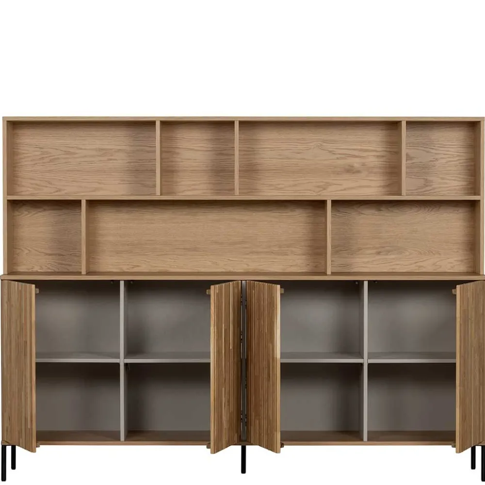 Wohnen Wohnzimmerschrank mit 4 Türen & 7 Fächern - Cegrada