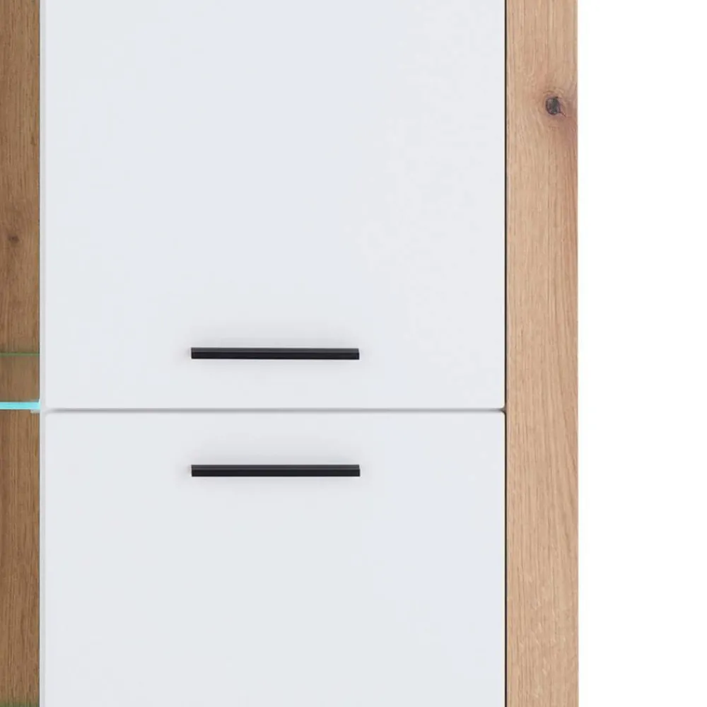 Wohnen Weiße Möbel|Wohnwände*Wohnzimmerschränke und Wandboard Set - Adejano (dreiteilig)