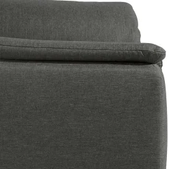 Wohnen Wohnzimmersessel in Anthrazit und Nussbaum - Classimo