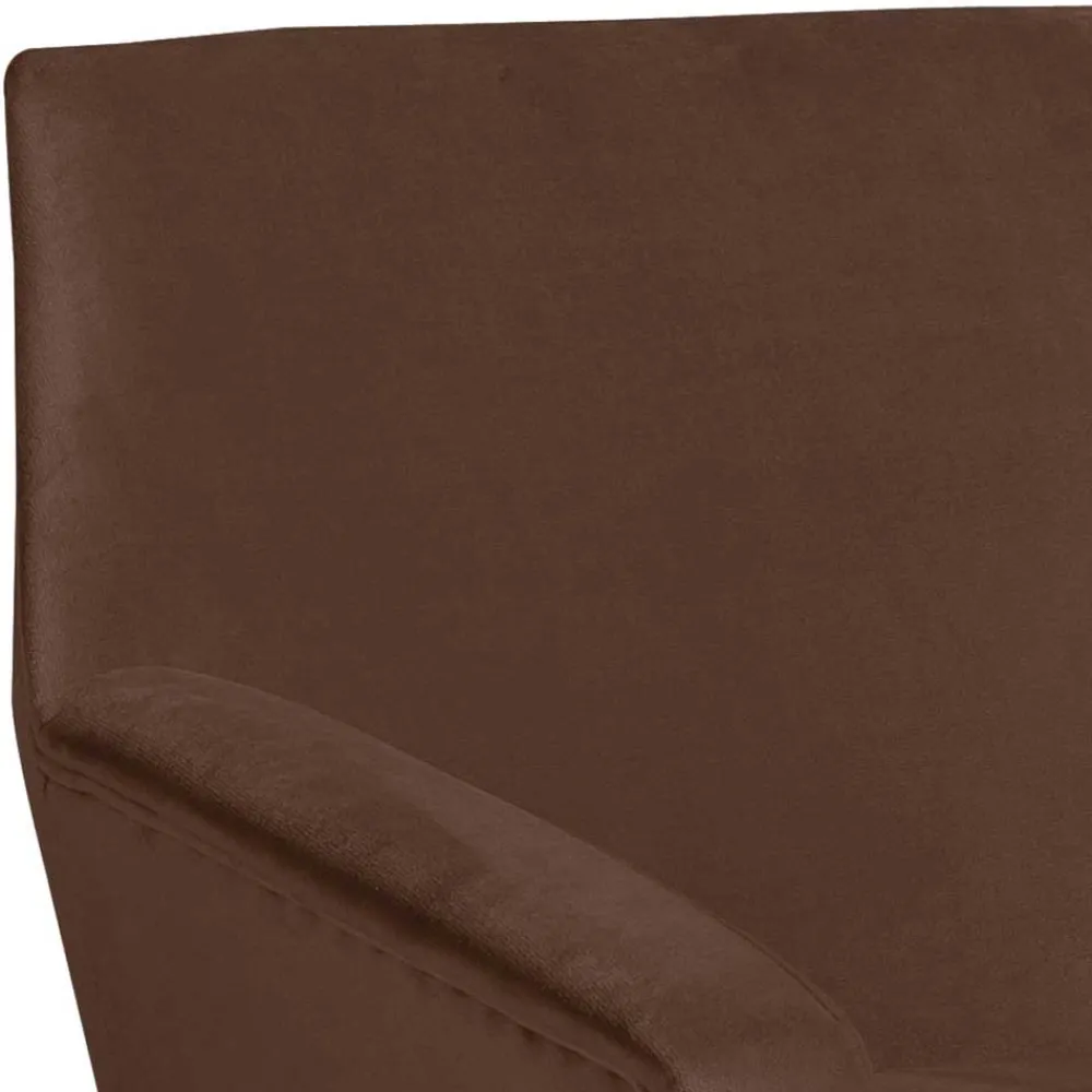 Wohnen Wohnzimmersessel in Braun und Schwarz - Ian