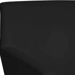 Wohnen Retro Möbel|Sessel & Hocker*Wohnzimmersessel in Schwarz Kunstleder - Ciabeta