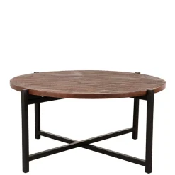 Wohnen Wohnzimmertisch aus Mangoholz in Dunkelbraun - Valuta