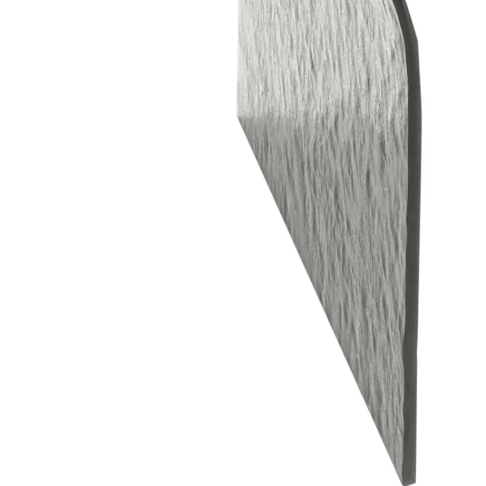 Wohnen Wohnzimmertisch aus Rauchglas mit Struktur - Crimas