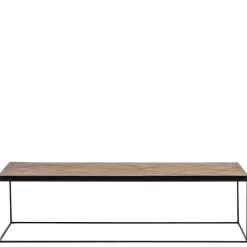 Wohnen Wohnzimmertisch aus Teak mit Antik Finish - Roady