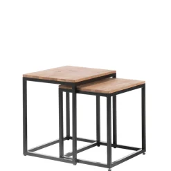 Wohnen Wohnzimmertisch Duo aus Asteiche massiv - Bigova (zweiteilig)