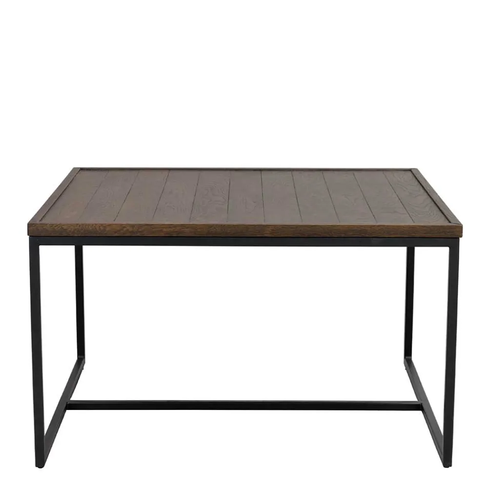 Wohnen Wohnzimmertisch in Eiche Dunkel & Schwarz - Stamforts