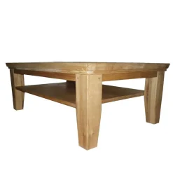 Wohnen Wohnzimmertisch Ladressa aus Wildeiche geölt