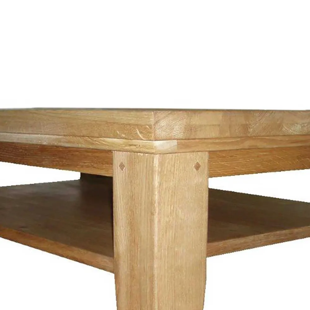 Wohnen Wohnzimmertisch Ladressa aus Wildeiche geölt