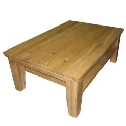 Wohnen Wohnzimmertisch Ladressa aus Wildeiche geölt