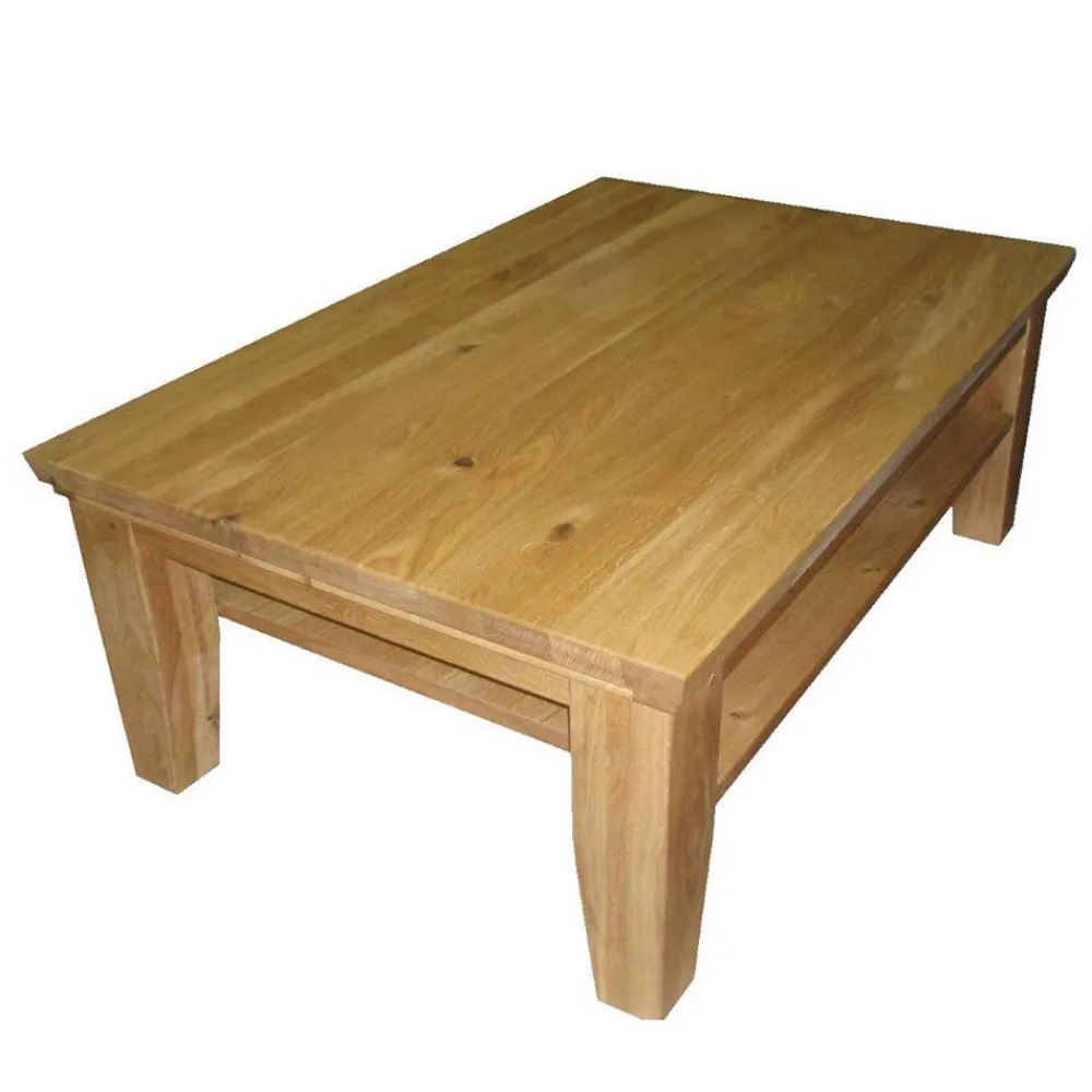 Wohnen Wohnzimmertisch Ladressa aus Wildeiche geölt