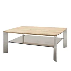 Wohnen Wohnzimmertisch mit Asteiche Platte - Rajavo