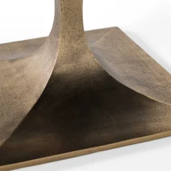 Wohnen Wohnzimmertisch mit hellgrauer Marmorplatte - Cimbaly