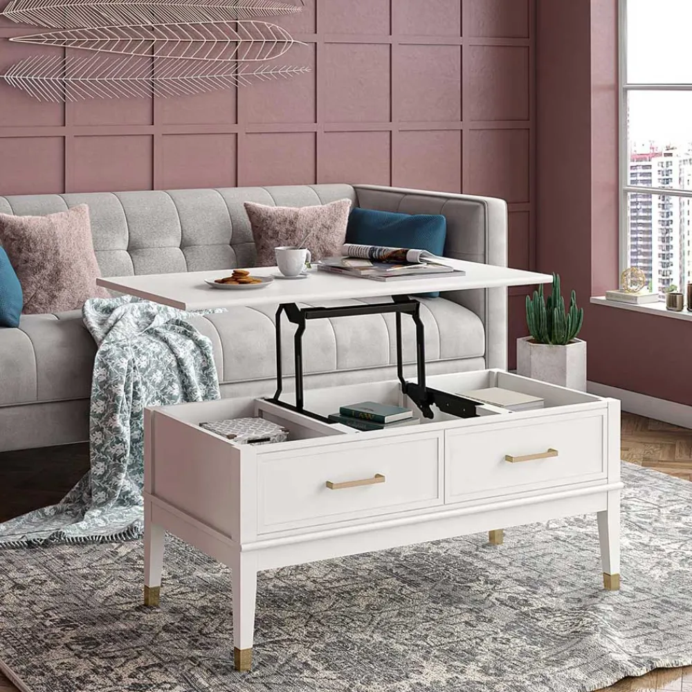 Wohnen Wohnzimmertisch mit höhenverstellbarer Platte - Blames