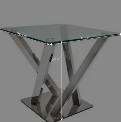 Wohnen Wohnzimmertisch mit Mikado Fußgestell - Tudan