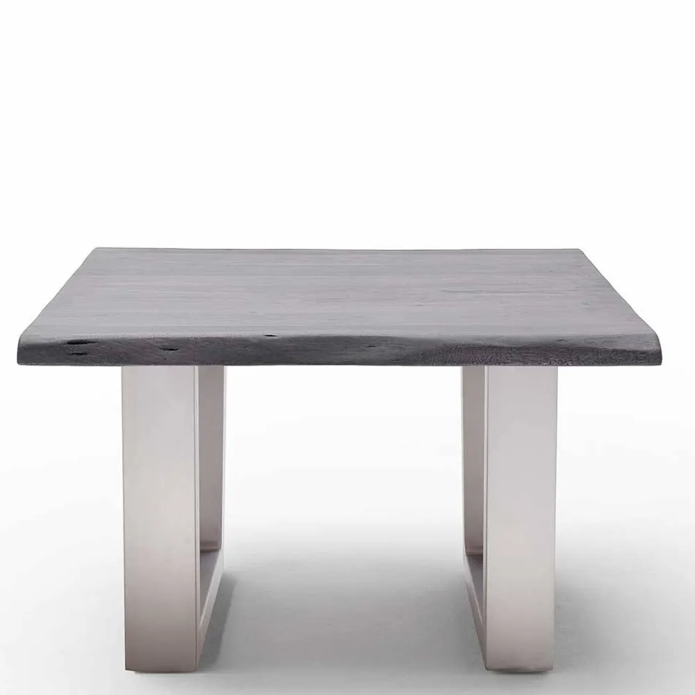 Wohnen Wohnzimmertisch mit Naturkante Akazie - Daana