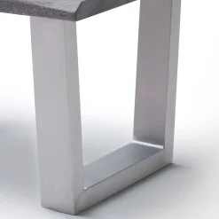 Wohnen Wohnzimmertisch mit Naturkante Akazie - Daana