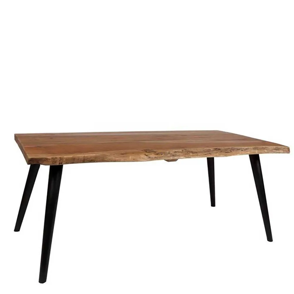 Wohnen Loft Möbel|Industrial Möbel*Wohnzimmertisch mit Natur-Baumkante - Filmau