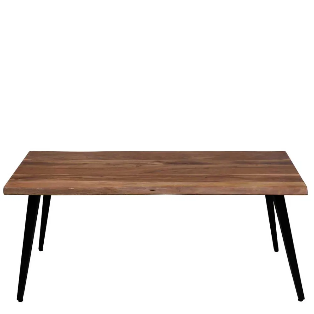 Wohnen Loft Möbel|Industrial Möbel*Wohnzimmertisch mit Natur-Baumkante - Filmau