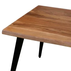 Wohnen Loft Möbel|Industrial Möbel*Wohnzimmertisch mit Natur-Baumkante - Filmau