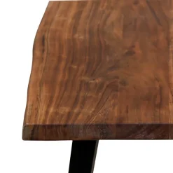 Wohnen Loft Möbel|Industrial Möbel*Wohnzimmertisch mit Natur-Baumkante - Filmau