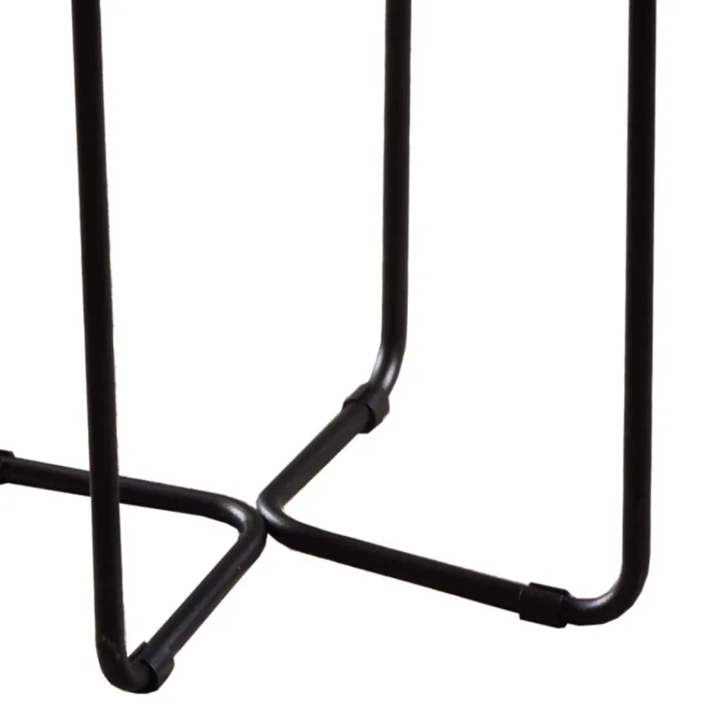 Wohnen Wohnzimmertisch mit runder Strukturglas Platte - Borey